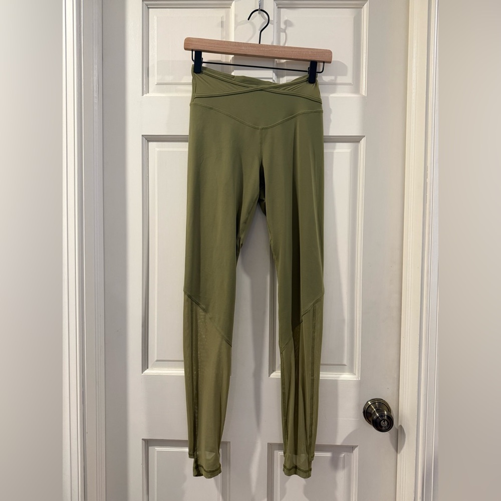 lululemon athletica Olive Green Leggings